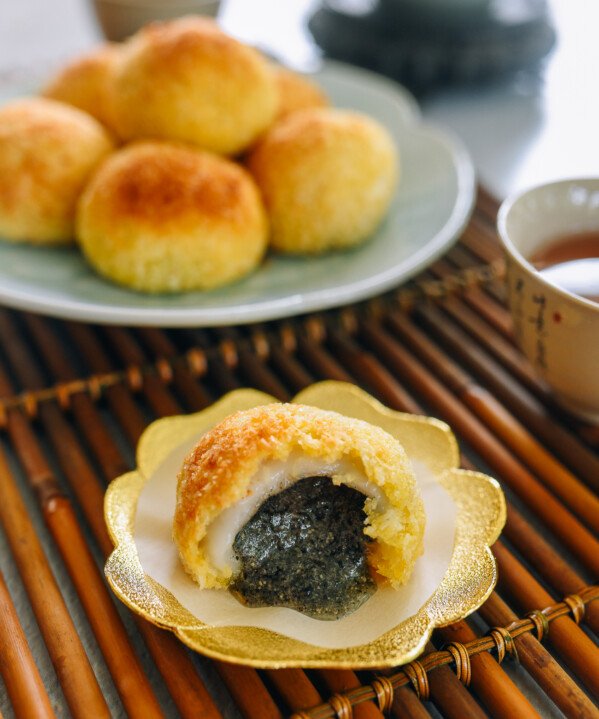 Crispy Tang Yuan in an Air Fryer