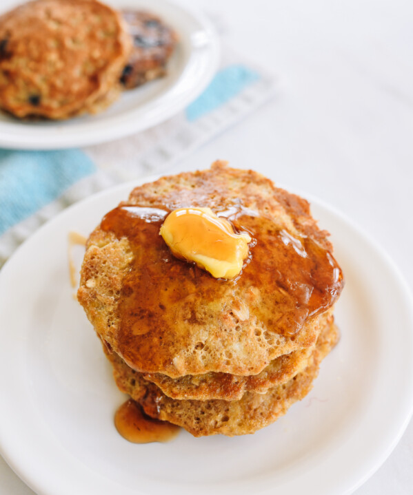 Banana Oat Pancakes recipe