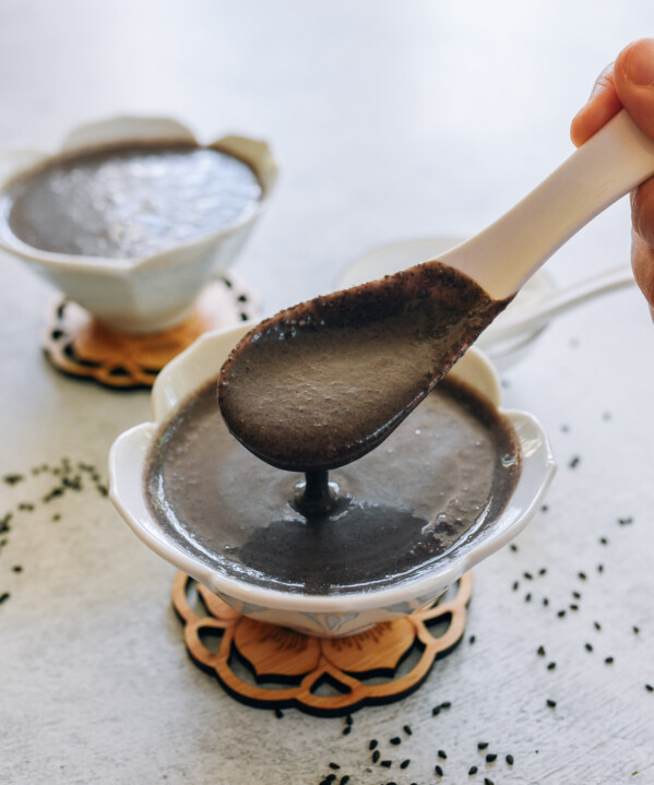 Chinese Sweet Black Sesame Soup