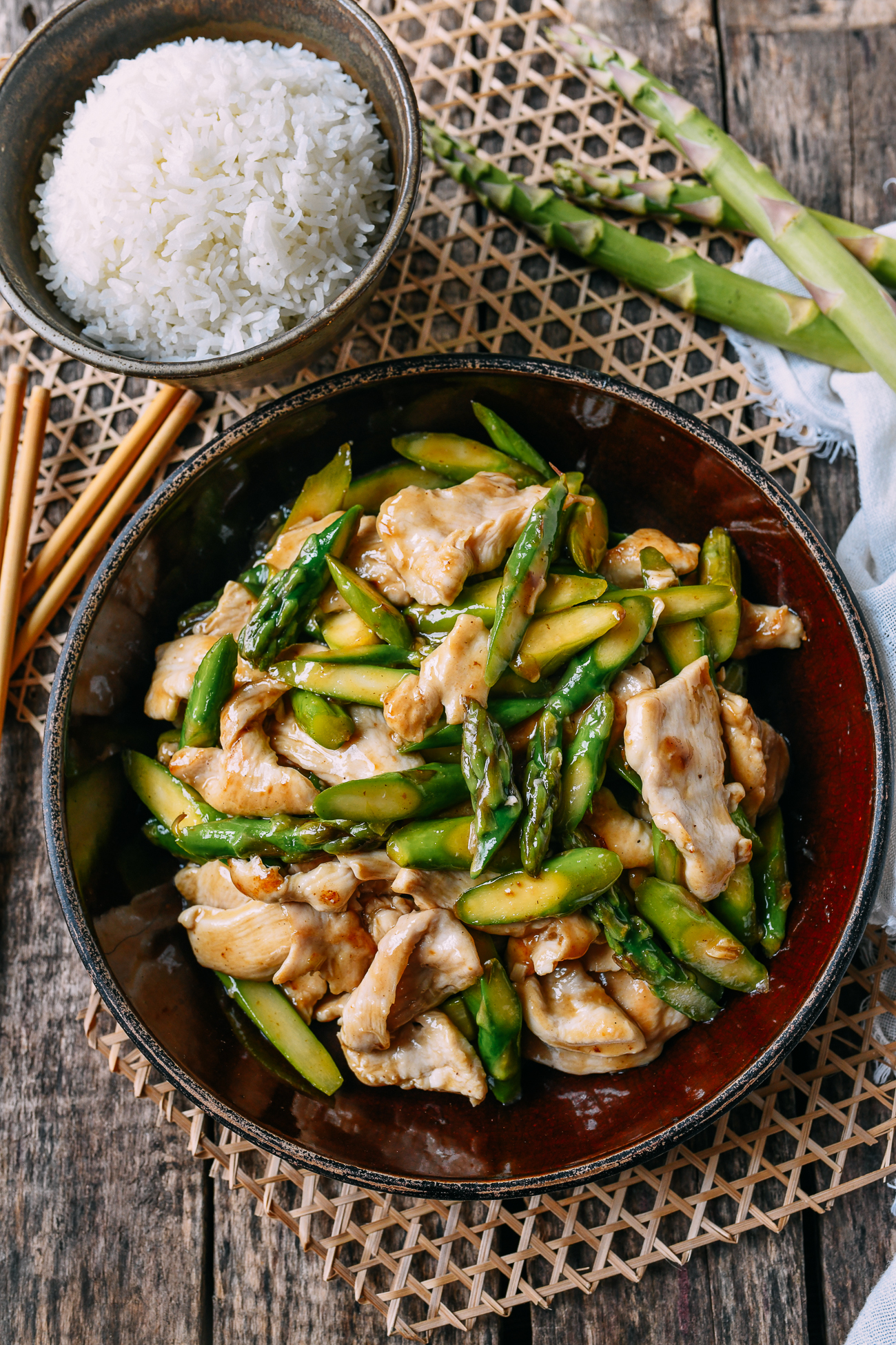 Chicken and Asparagus Stir-fry