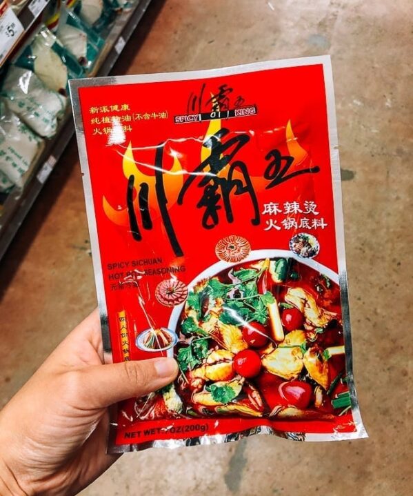 Packet of Hot Pot Soup Base, thewoksoflife.com