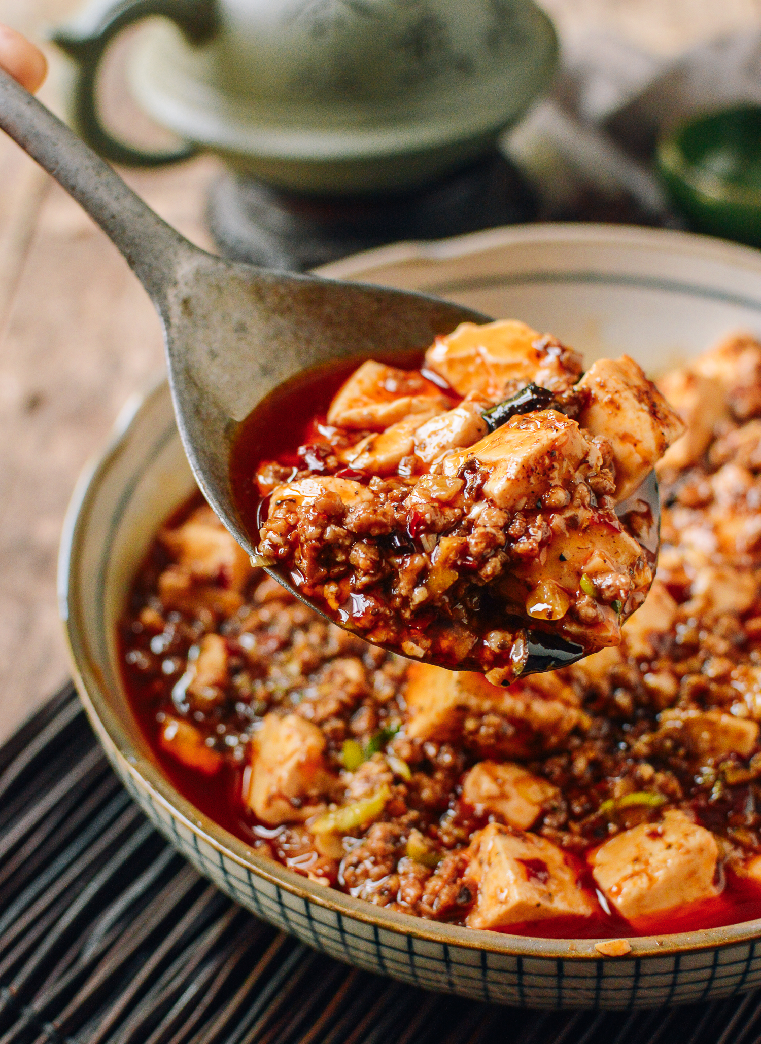 Spoonful of mapo tofu, theowksoflife.com