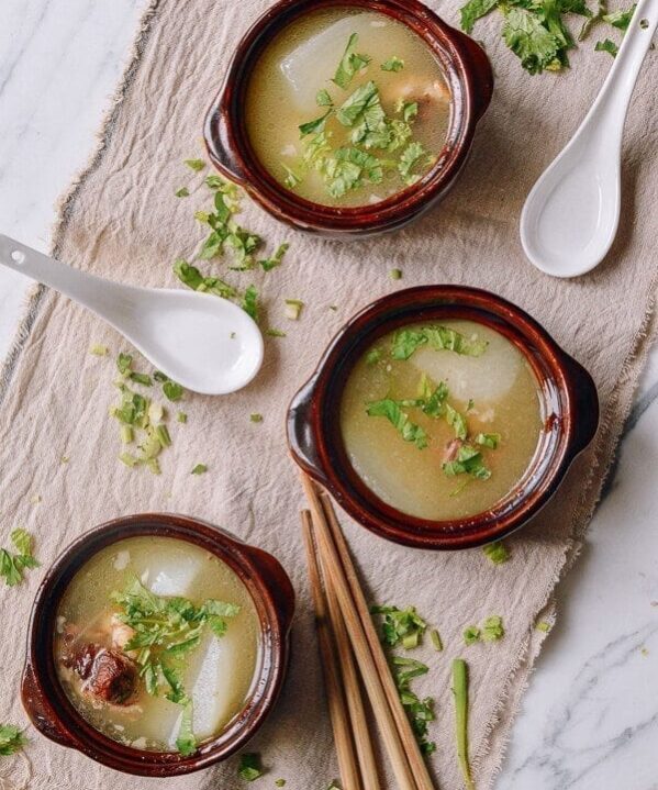Simple Oxtail Soup, by thewoksoflife.com
