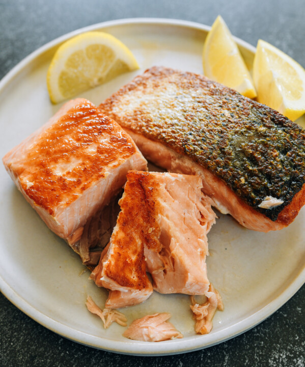 pan seared salmon recipe