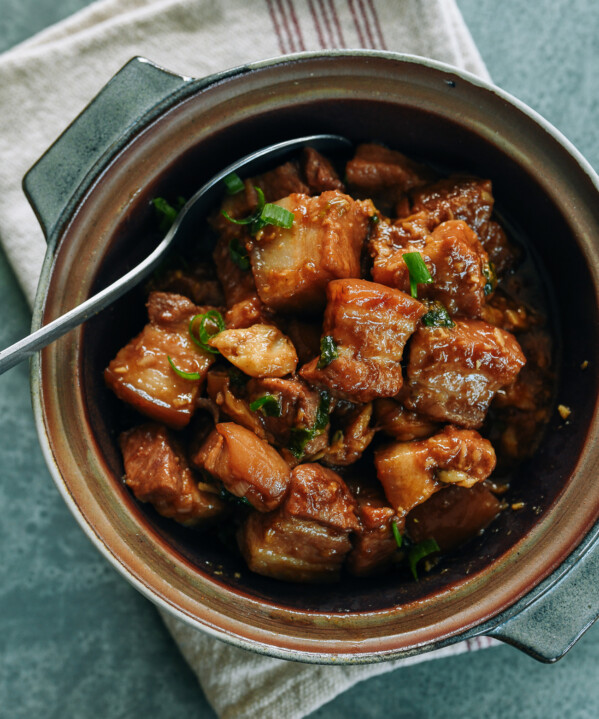 Pork Belly with 40 Cloves of Garlic recipe