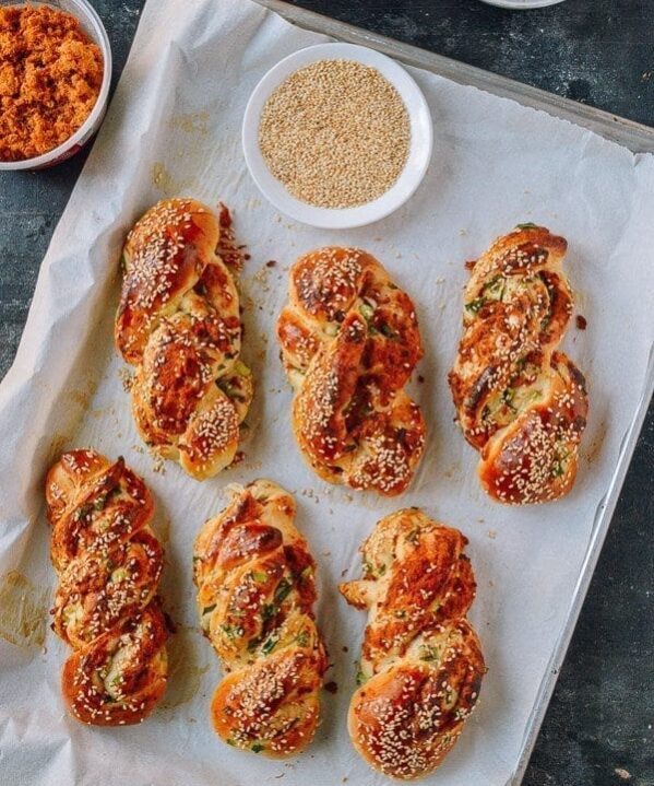 Pork Sung Buns, A Chinese Bakery Recipe, by thewoksoflife.com