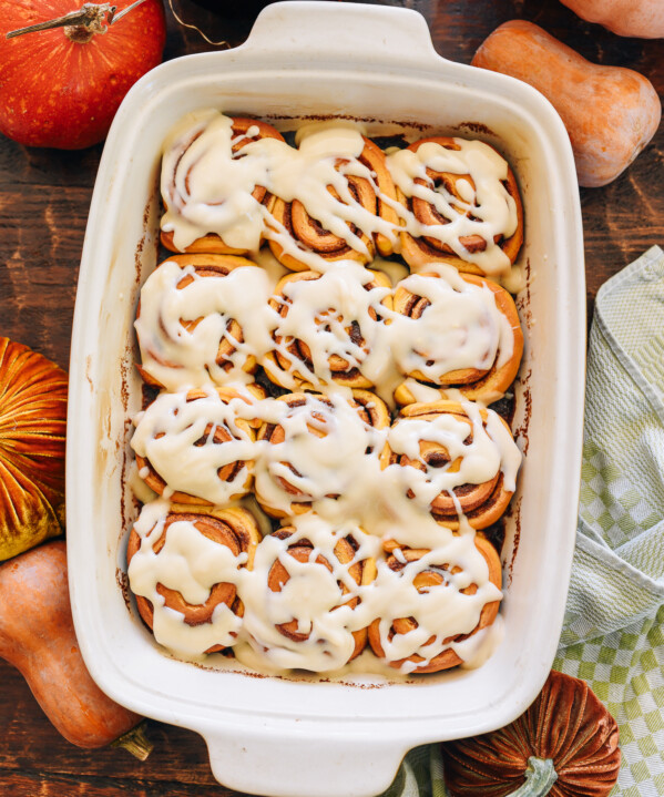 Pumpkin Cinnamon Rolls