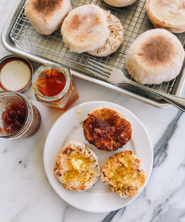 Sourdough English Muffins recipe
