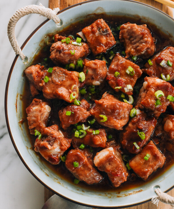 Steamed Ribs with Red Fermented Tofu